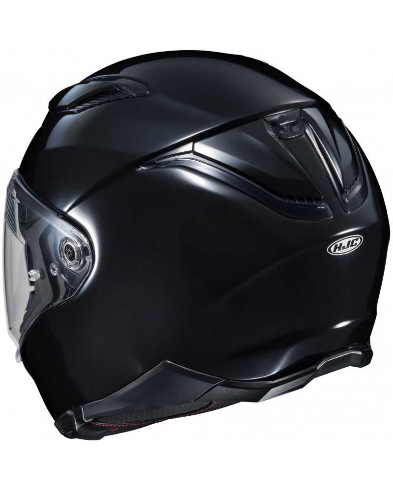 CASCO INTEGRAL HJC F70 SOLID NEGRO BRILLO