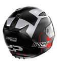 CASCO INTEGRAL NOLAN N-60.5 GEMINI R.D PETRUCCI NEGRO ROJO MATE