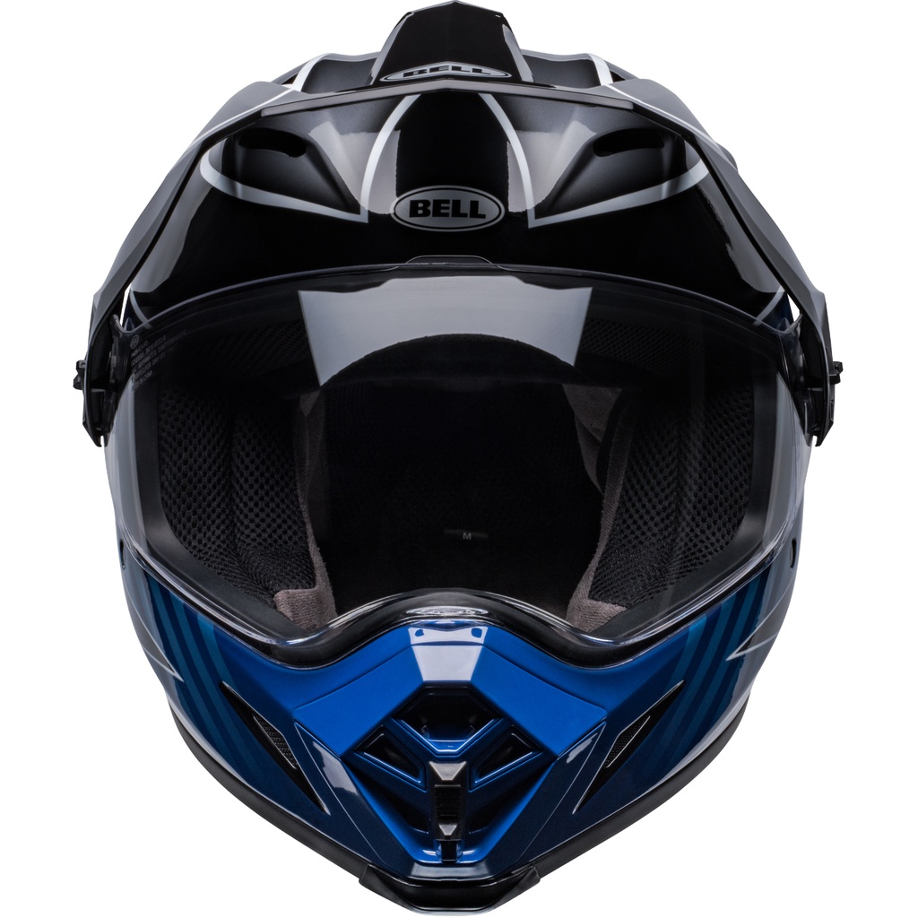 CASCO MULTIPROPOSITO BELL MX-9 ADVENTURE MIPS DLT NEGRO AZUL ROJO BRILLO