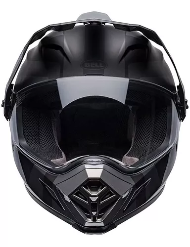 CASCO MULTIPROPOSITO BELL MX-9 ADVENTURE MIPS NEGRO GRIS BRILLO MATE