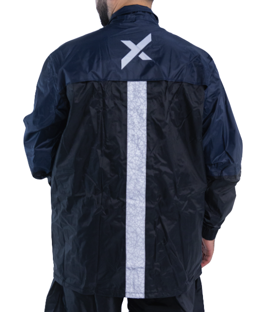 IMPERMEABLE VETROX PREMIUM NEGRO AZUL CABALLERO