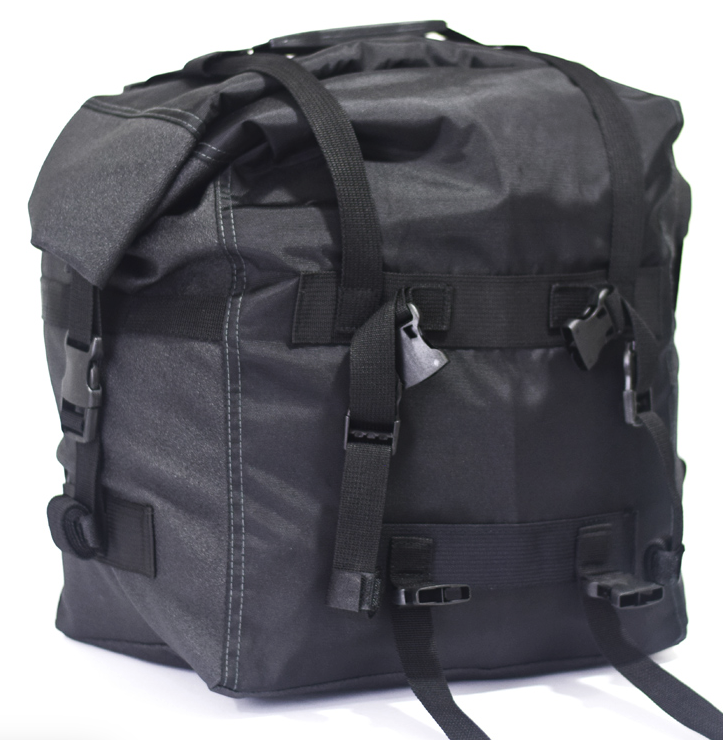 MALETA TRASERA VETROX DRY BAG 32 LITROS NEGRO
