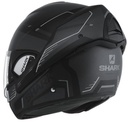 CASCO MODULAR SHARK EVOLINE GRIS NEGRO MATE