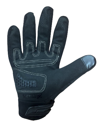 GUANTE CON PROTECCION VETROX STREET NEGRO