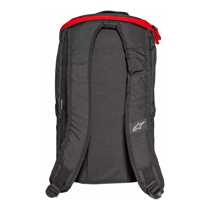 MORRAL ALPINESTAR DEFCON V2 NEGRO ROJO