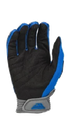 GUANTE SIN PROTECCION FLY F-16 AZUL GRIS