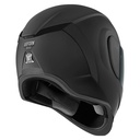 CASCO INTEGRAL ICON AIRFORM DOBLE VISOR DARK NEGRO MATE