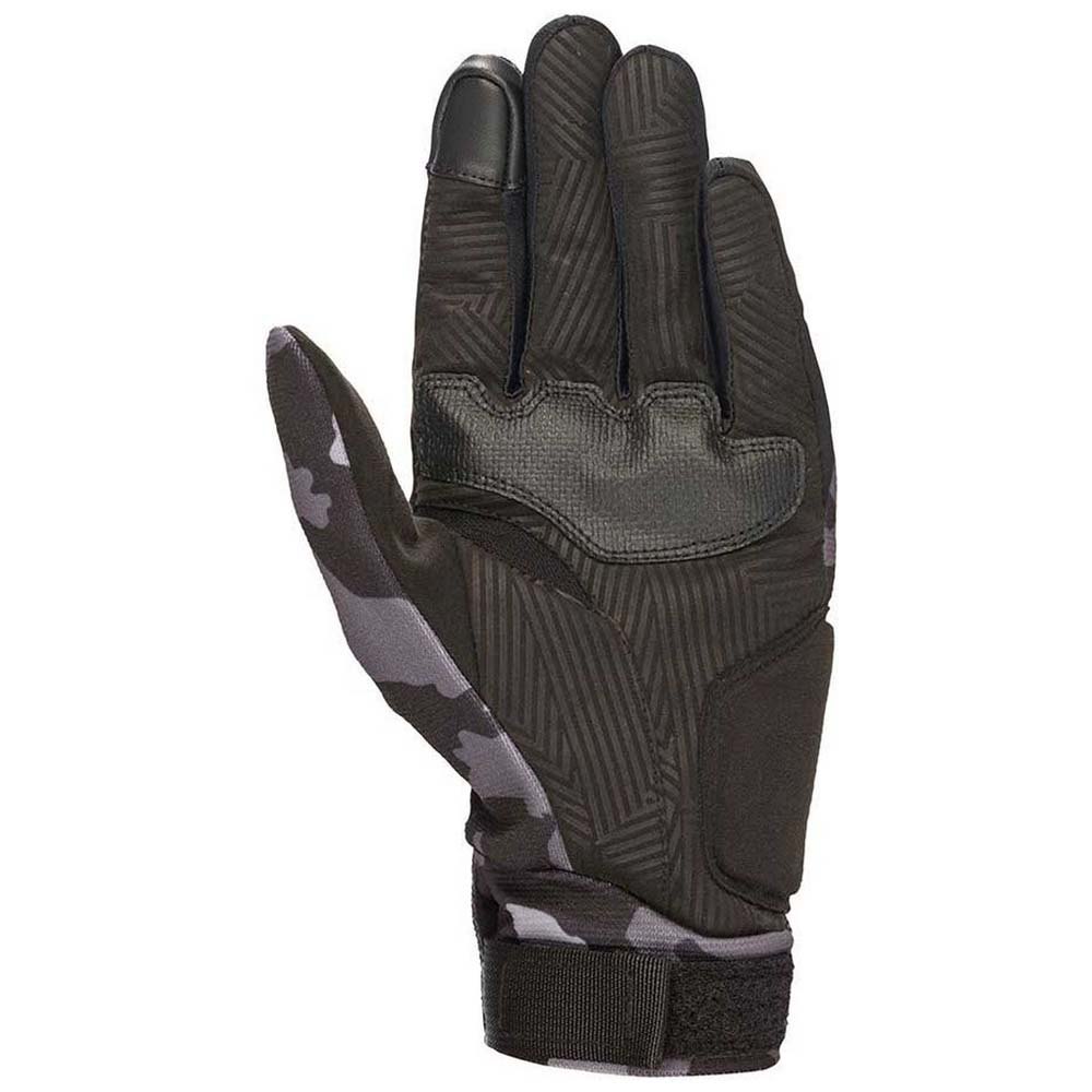 GUANTE CON PROTECCION ALPINESTARS REEF NEGRO GRIS CAM