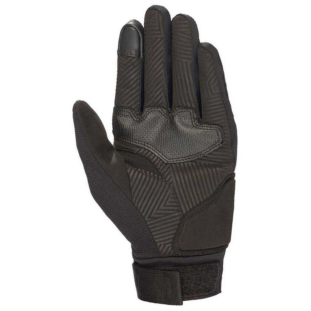 GUANTE CON PROTECCION ALPINESTARS REEF NEGRO REFLECTIVO
