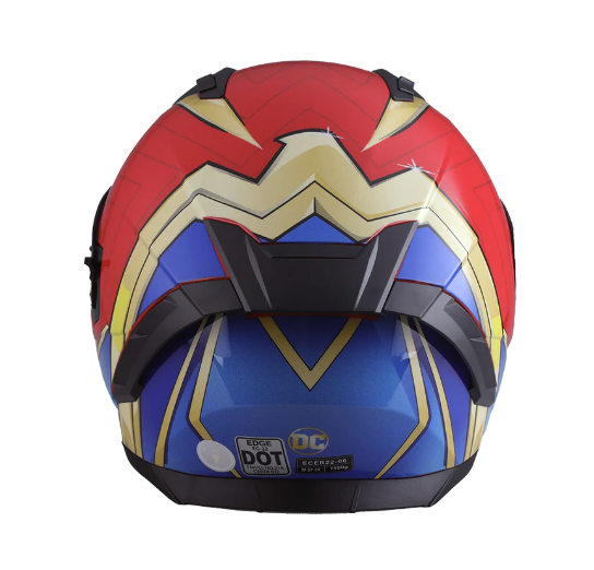 CASCO INTEGRAL EDGE DC EXTREME MUJER MARAVILLA BRILLANTE