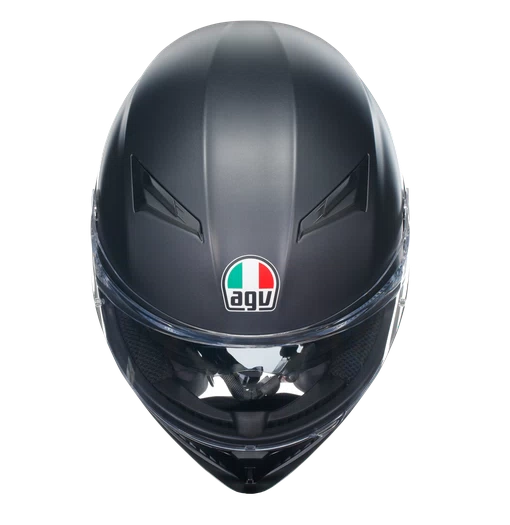 CASCO INTEGRAL AGV K3 DOBLE VISOR MONO SOLID NEGRO MATE E2206-INCLUYE PINLOCK