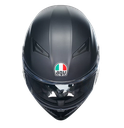 CASCO INTEGRAL AGV K3 DOBLE VISOR MONO SOLID NEGRO MATE E2206-INCLUYE PINLOCK