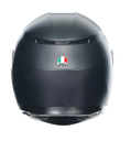 CASCO INTEGRAL AGV K3 DOBLE VISOR MONO SOLID NEGRO MATE E2206-INCLUYE PINLOCK