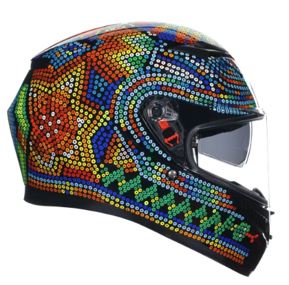 CASCO INTEGRAL AGV K3 DOBLE VISOR ROSSI WINTER TEST 2018 E2206-INCLUYE PINLOCK