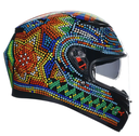 CASCO INTEGRAL AGV K3 DOBLE VISOR ROSSI WINTER TEST 2018 E2206-INCLUYE PINLOCK
