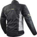 CHAQUETA CON PROTECCION LS2 SHADOW LADY NEGRO GRIS AMARILLO