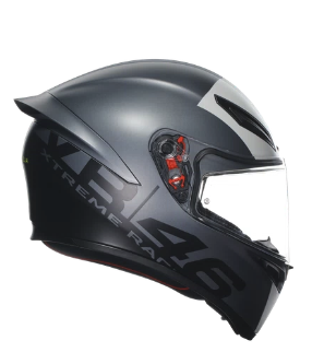 CASCO INTEGRAL AGV K1 S LIMIT 46 GRIS NEGRO MATE E2206