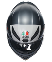CASCO INTEGRAL AGV K1 S LIMIT 46 GRIS NEGRO MATE E2206