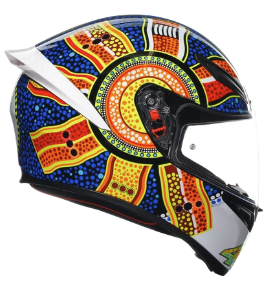 CASCO INTEGRAL AGV K1 S DREAMTIME FULL COLOR BRILLO E2206
