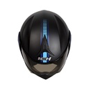 CASCO ABATIBLE ICH 3110DOT DOBLE VISOR TRAYFORM NEGRO AZUL NAVY MATE