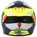 CASCO INTEGRAL SPARTAN DOBLE VISOR HAWK EVO FLUOR BRILLO