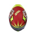 CASCO INTEGRAL SHAFT SHPRO612 EVO DOBLE VISOR SNACK ROJO AMARILLO MATE