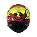 CASCO INTEGRAL SHAFT SHPRO612 EVO DOBLE VISOR SNACK ROJO AMARILLO MATE