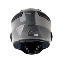 CASCO ABIERTO SHAFT SH225 PILOT SOLID GRIS NEGRO BRILLO