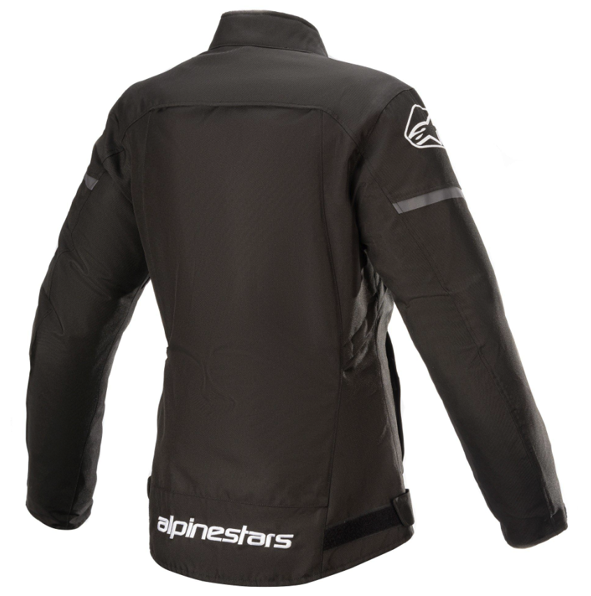CHAQUETA CON PROTECCION ALPINESTARS STELLA TSPS WATERPROOF NEGRO DAMA