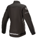 CHAQUETA CON PROTECCION ALPINESTARS STELLA TSPS WATERPROOF NEGRO DAMA