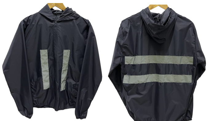 CHAQUETA CORTAVIENTO CON REFLECTIVO