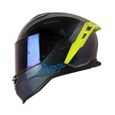 CASCO INTEGRAL SHAFT SH598GTR SOLID CAMALEON AZUL BRILLO