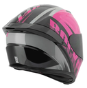 CASCO INTEGRAL JOE ROCKET RKT 100 SERIES ATOMIC 3.0 NEGRO ROSADO BRILLO