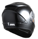 CASCO ABATIBLE JOE ROCKET RKT 300 SERIES DOBLE VISOR SOLID NEGRO BRILLO