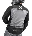 CHAQUETA CON PROTECCION VETROX STREET VERANO NEGRO GRIS CABALLERO