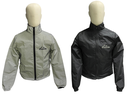 CHAQUETA CORTAVIENTOS SMART BIKER REFLECTIVA ECO BLACK STONE DOBLE FAZ DAMA