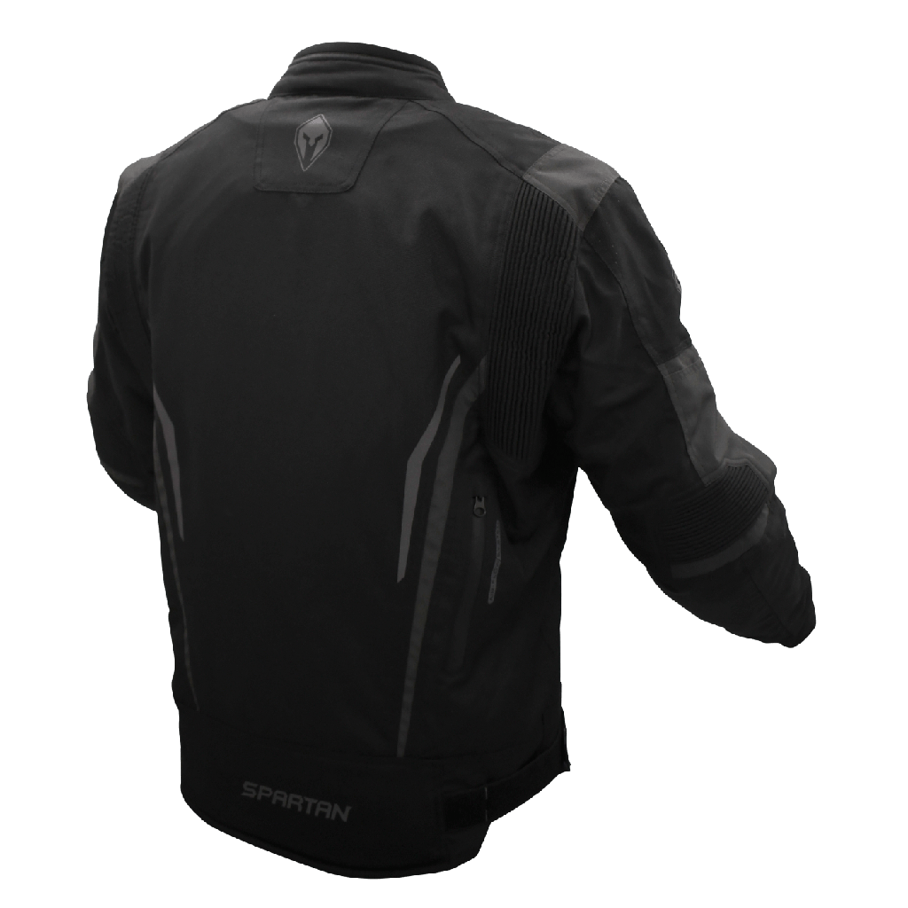 CHAQUETA CON PROTECCION SPARTAN MILANO GRIS CABALLERO