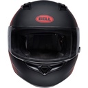 CASCO INTEGRAL BELL QUALIFIER ASCENT NEGRO ROJO MATE