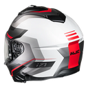 CASCO INTEGRAL HJC I71 NIOR MC1SF GRIS ROJO MATE-INCLUYE PINLOCK