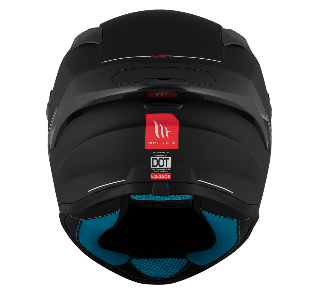 CASCO INTEGRAL MT FF106B TARGO S SOLID A1 NEGRO MATE ECE R22.06