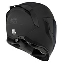 CASCO INTEGRAL ICON AIRFLITE DOBLE VISOR DARK NEGRO MATE+VISOR