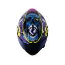 CASCO INTEGRAL SHAFT SHPRO610 EVO DOBLE VISOR THE REPTULEX NEGRO MORADO-INCLUYE PINLOCK
