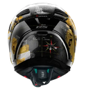CASCO INTEGRAL NOLAN X-804 RS-U.C.CHECA NEGRO DORADO