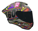 CASCO INTEGRAL EDGE SHANGHAI MOTO RACING 360 FUCSIA MATE