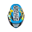 CASCO INTEGRAL SHAFT SH582SP EVO JOHNY BRAVO AZUL FULL COLOR MATE