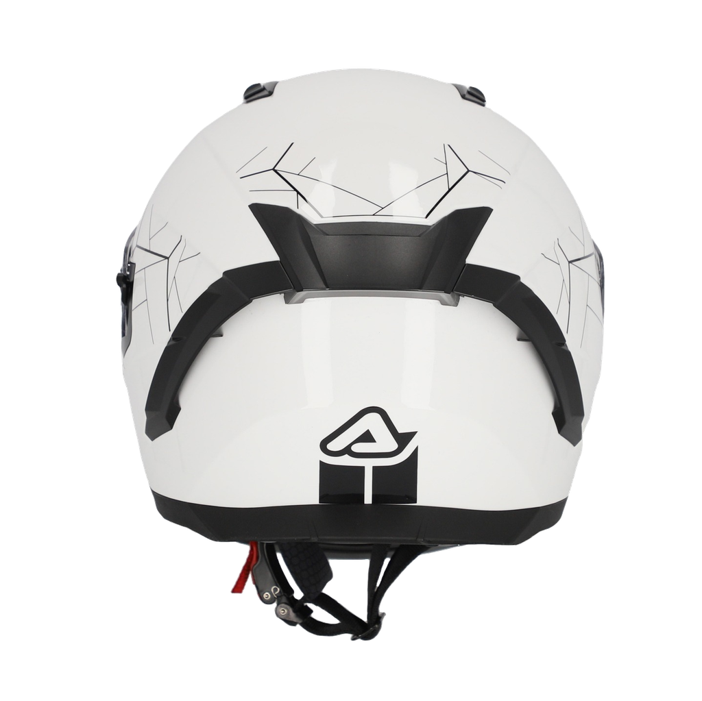 CASCO INTEGRAL ACERBIS X-WAY DOBLE VISOR BLANCO BRILLO ECE22.06