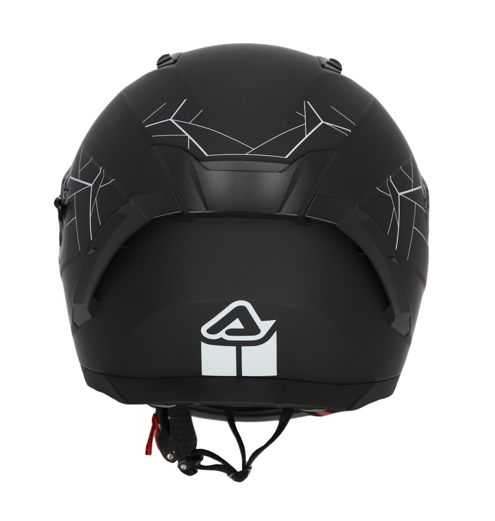 CASCO INTEGRAL ACERBIS X-WAY DOBLE VISOR NEGRO MATE ECE22.06