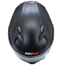 CASCO ABATIBLE ICH 3120 DOBLE VISOR PLANO NEGRO MATE