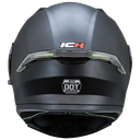 CASCO ABATIBLE ICH 3120 DOBLE VISOR PLANO NEGRO MATE