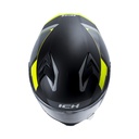 CASCO INTEGRAL ICH 503 YINTOX NEGRO AMARILLO MATE